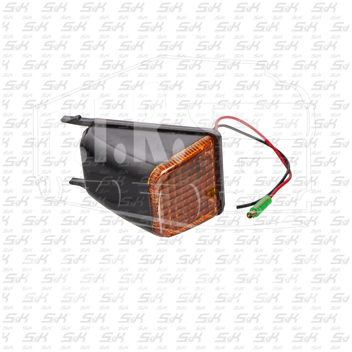 SK-4980056-01, Габаритный фонарь автопоезда (со стеклом) — S&K GMBH