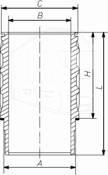 061WN17, Гильза — Mahle
