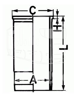 89 816 110, Гильза d120.0 — Kolbenschmidt