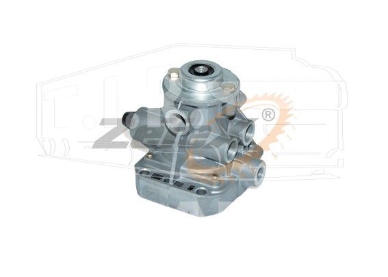 ZX19.0364, Кран главный тормозной прицепа — ZeTeX
