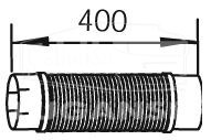 DIN48259, Гофра грушителя — Dinex
