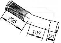 32846, Гофра глушителя — Hobi