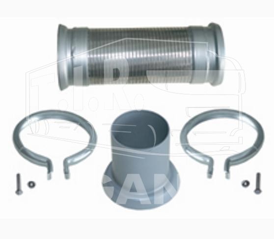 73003CNT, Гофра глушителя + фланец — Contech