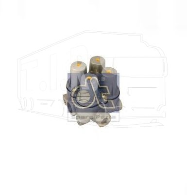 5.70171, Клапан 4-х контурный — Diesel Technic