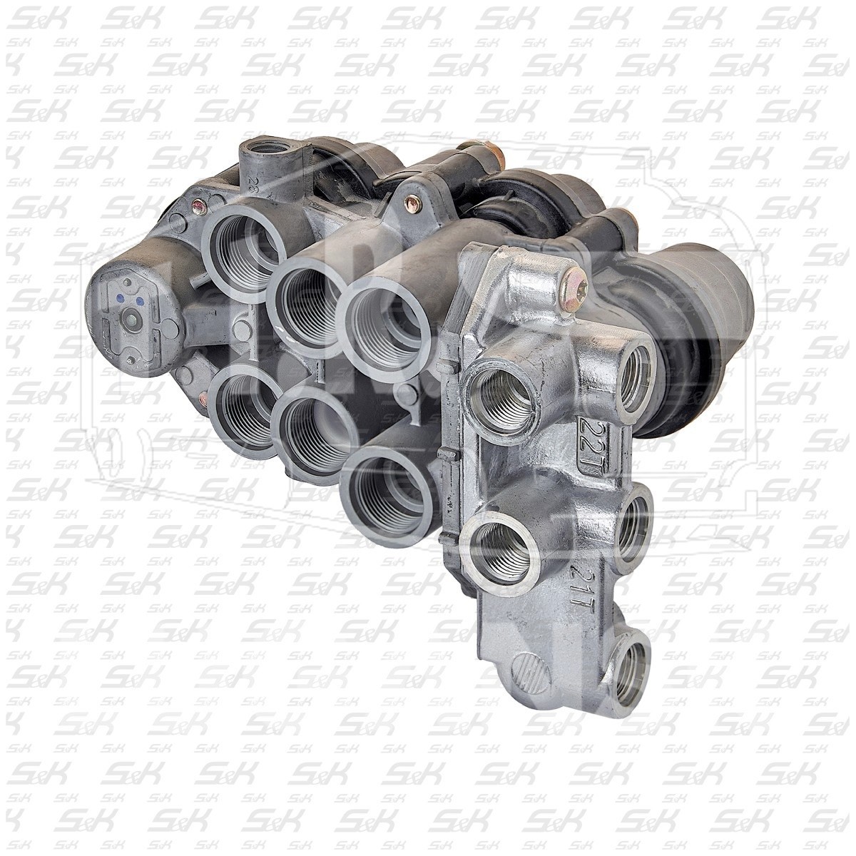 SK-3170030-01, Клапан 4-х контурный — S&K GMBH