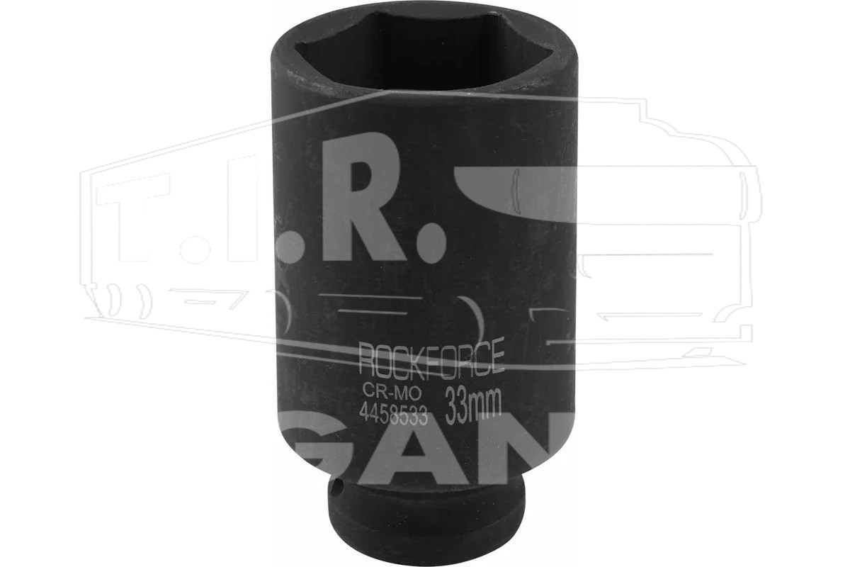 Головка ударная глубокая 33mm 1/2'' 6-гран