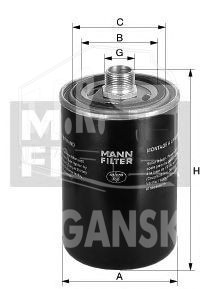 WD962/9, Фильтр гидравлики КПП — MANN-FILTER