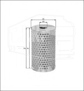 HX15, Фильтр гидроусилителя — Mahle