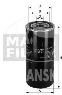 WD 724/5, Фильтр гидроусилителя — MANN-FILTER
