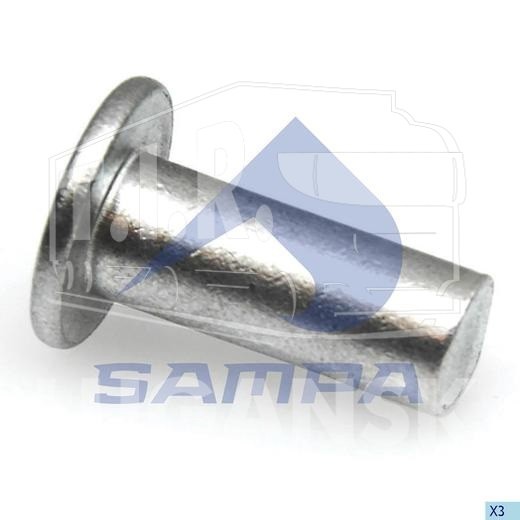 Заклепка 8*20 алюминевая