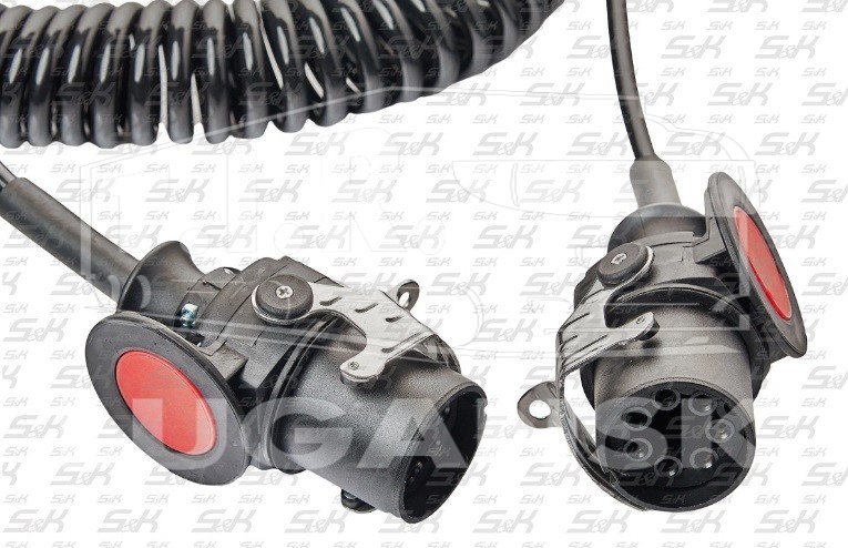 SK-8060011-01, Кабель EBS 7 контактов 4,5м — S&K GMBH