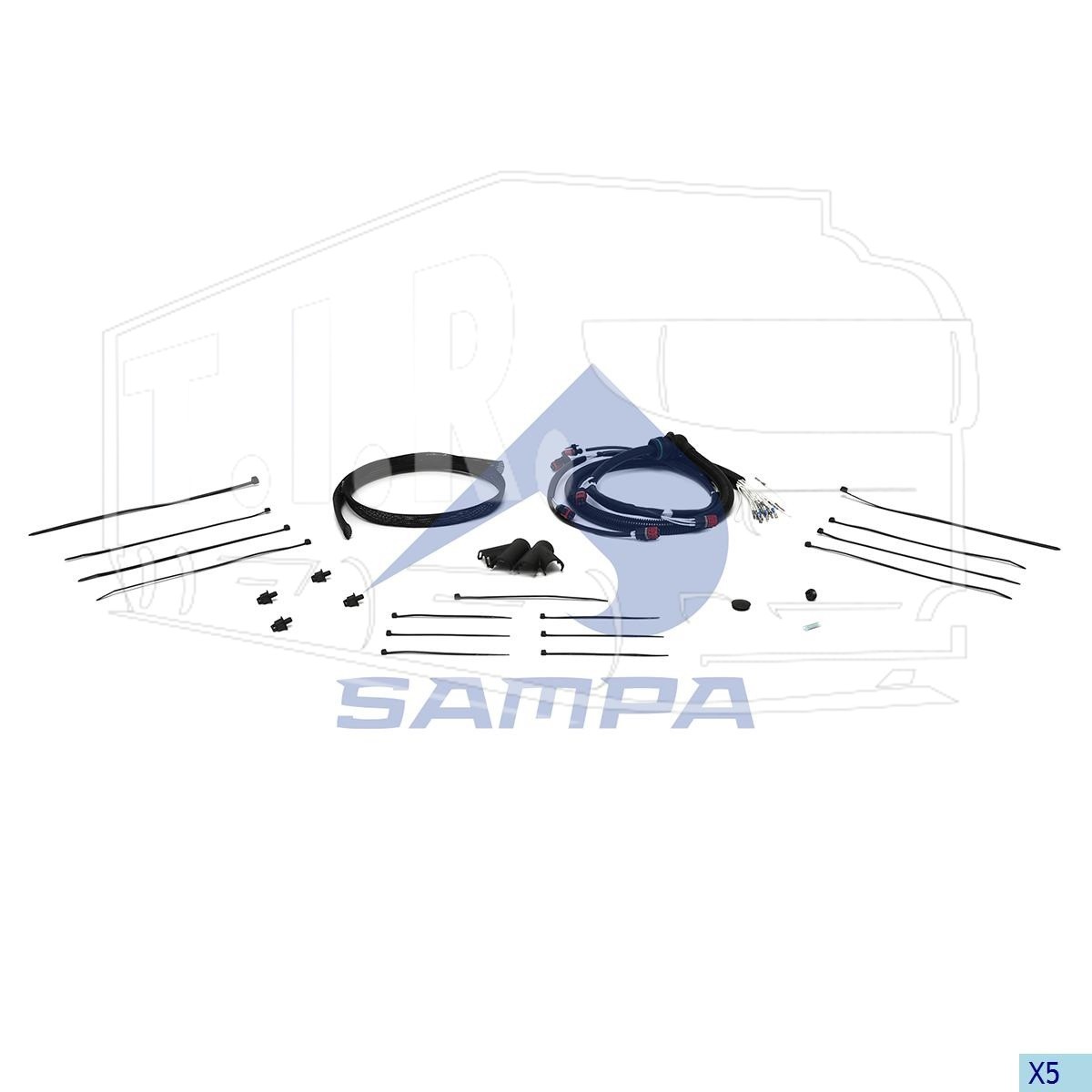 035.089, Жгут проводов форсунки — Sampa