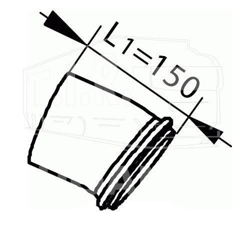 DIN81134, Колено глушителя — Dinex