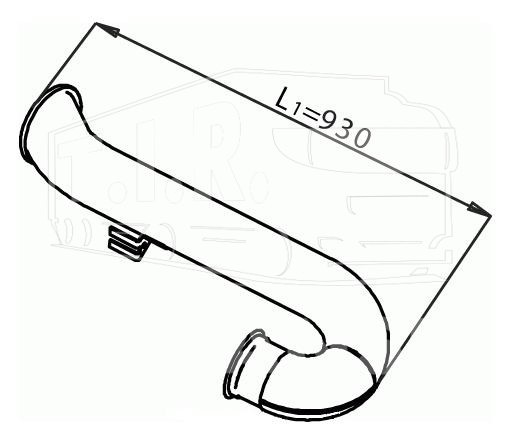 DIN21700, Труба выхлопная — Dinex