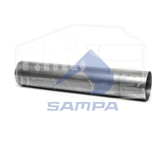 Труба глушителя D127/L650mm