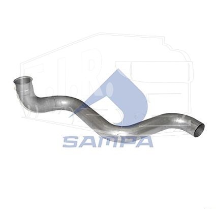 079.161, Труба выхлопная перед — Sampa
