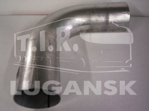 Колено глушителя D127*90"