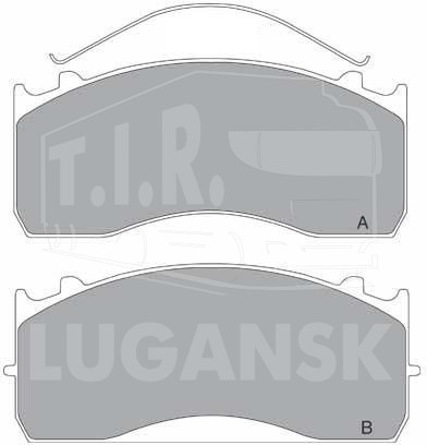 CBPK.10, BRAKE PAD SET — Trucktechnic
