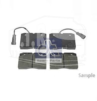 7.92608, Колодки тормозные — Diesel Technic