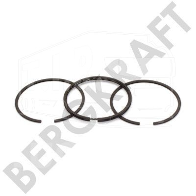 BK1107516AS, Кольца поршневые компрессора D=75.0mm STD (2.38x2.38x3.94mm) — Bergkraft