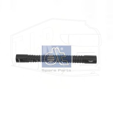 Патрубок радиатора 31.5*375