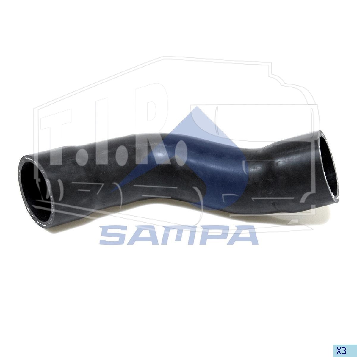 040.372, Патрубок радиатора — Sampa