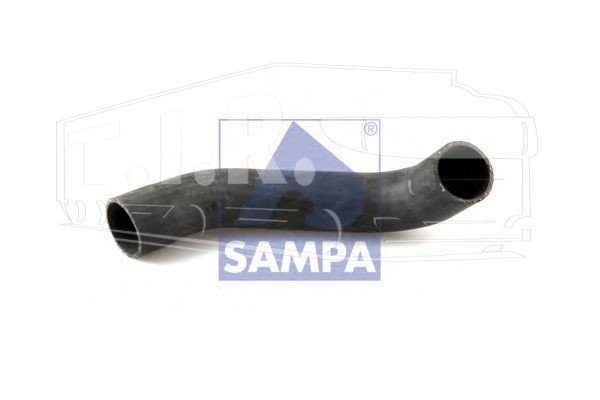 032.367, Патрубок радиатора — Sampa