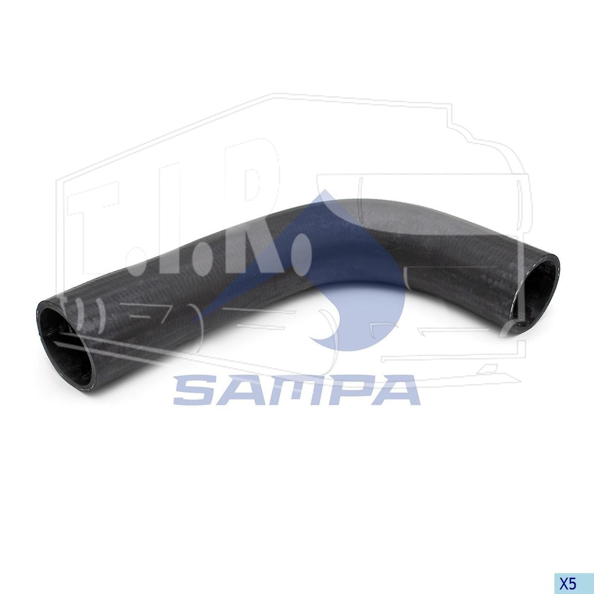 030.410, Патрубок радиатора верх — Sampa