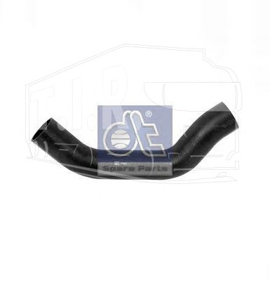 2.15708, Патрубок радиатора 60мм — Diesel Technic