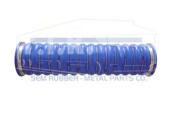 SEM8858, Патрубок интеркулера 80*390 нижний — SEM