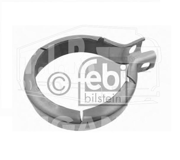 09300, Хомут глушителя D90 h20 — Febi