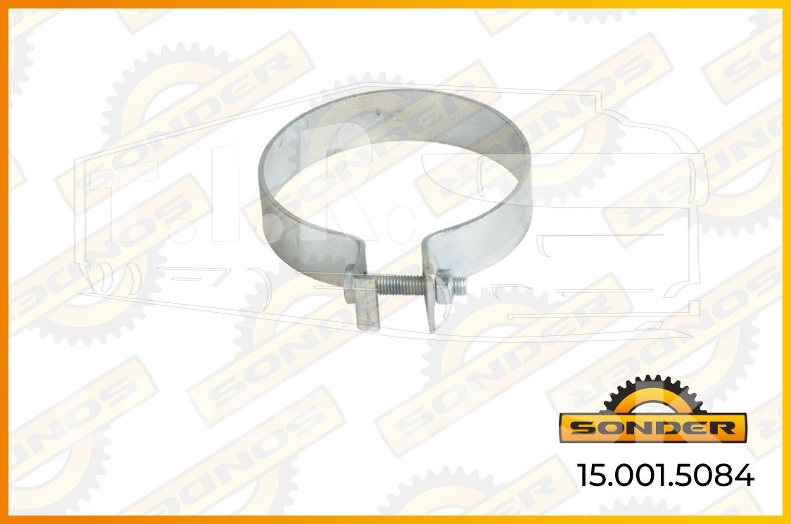 Хомут гофры d124.5