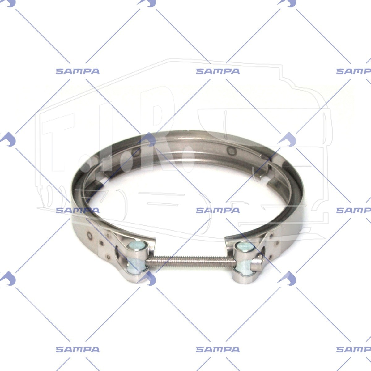 Хомут турбины d121-133
