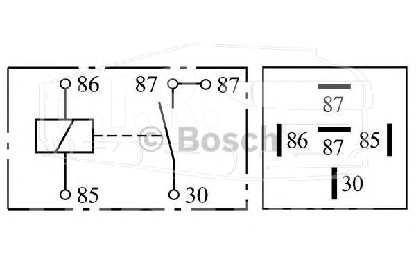 0 332 019 213, Реле 24V 20A — Bosch