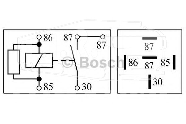 0 332 019 204, Реле 24V 20A — Bosch
