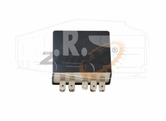 Реле поворотов 9 конт. 2+1 21W
