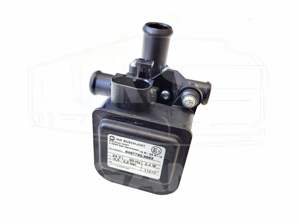 8497793.9663, Кран отопителя салона электрич. d22*d22*d22 — Yutong