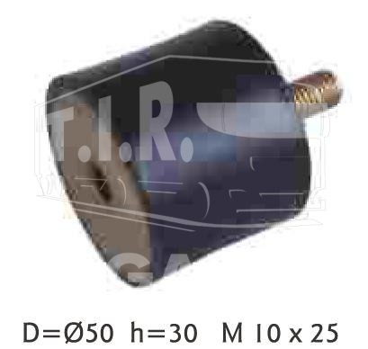 SEM7513, Подушка глушителя М10*30 d=50 — SEM