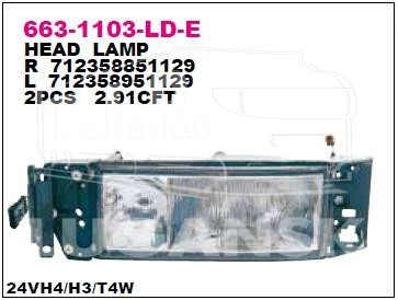 Фара Iveco EuroTech L