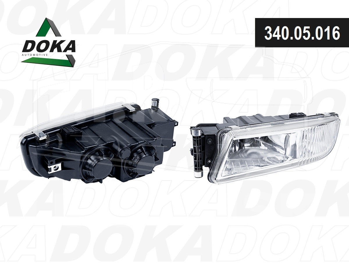 340.05.016, Фара противотуманная левая — DOKA