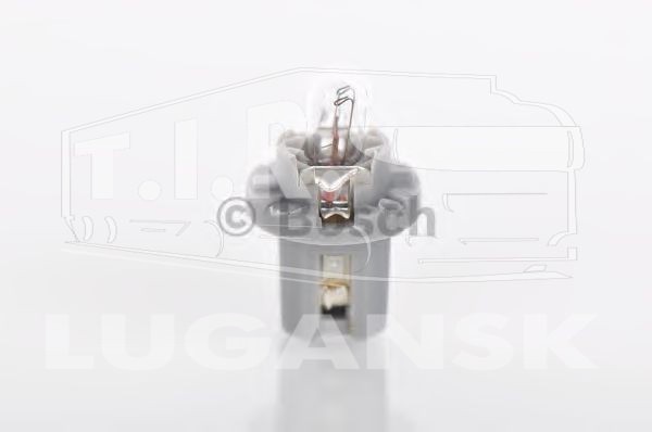 1 987 302 514, Лампочка 24v1.2w приборная с цок. — Bosch