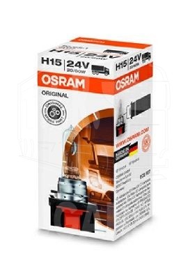 64177, Лампочка H15 24V 20/60W PGJ23t-1 — OSRAM