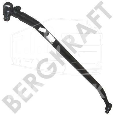 Тяга рулевая поперечная L=1735mm/M27x1.5mm/M30x1.5mm/K=32