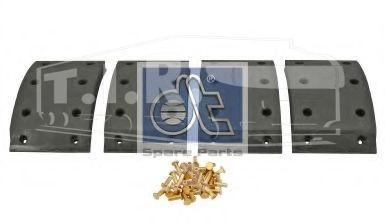 1.35011, Накладки тормозные — Diesel Technic