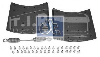 1.35041, Накладки тормозные — Diesel Technic