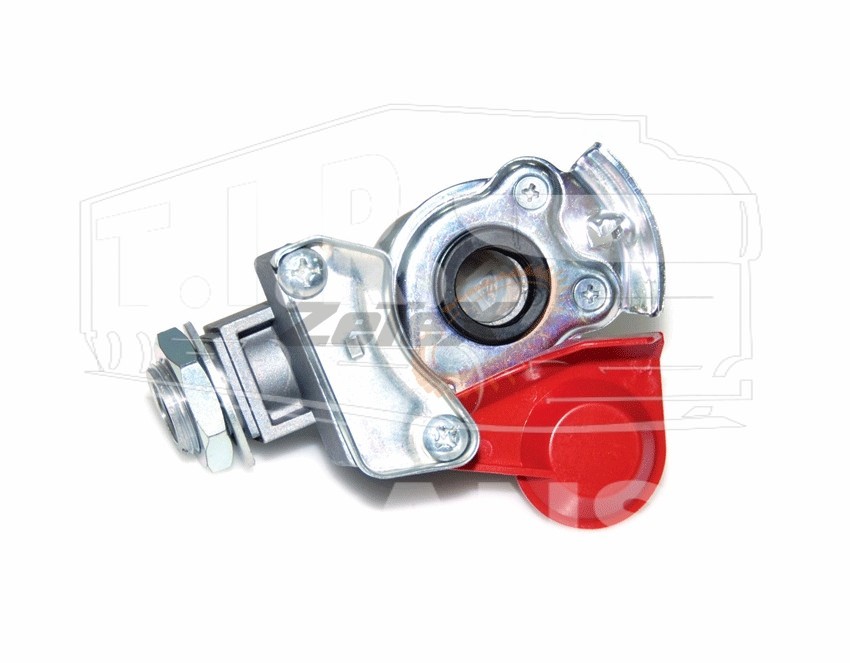 ZX19.0069, Груша М16*1.5 (красн) с фильтром — ZeTeX