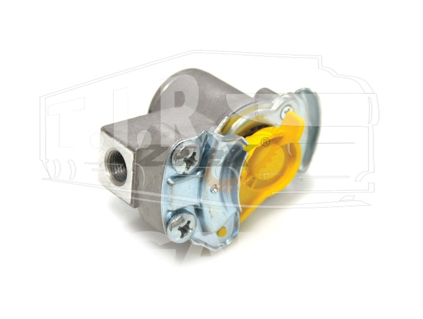 ZX19.0070, Груша М16*1.5 (жёлтая) с фильтром — ZeTeX