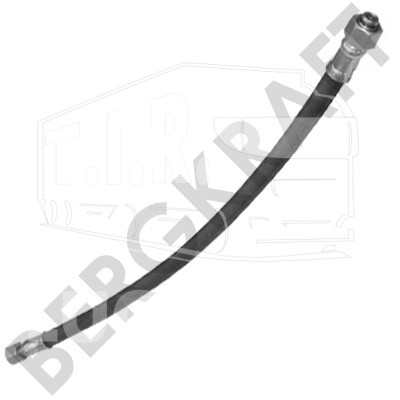 Шланг тормозной системы ПМ F18x1.5mm L=560mm