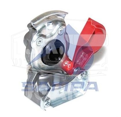 095.002, Груша М16*1.5 авто (красн) — Sampa