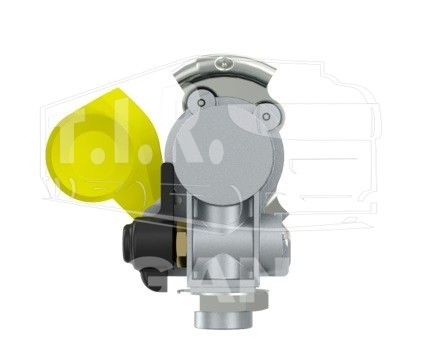 9522010130, Груша М16*1.5 (жёлтая) с фильтром — Wabco